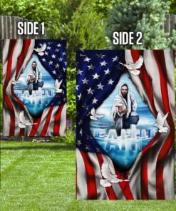 faith god jesus flag 5382
