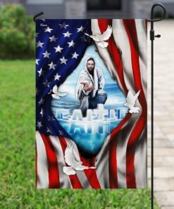 faith god jesus flag 5915