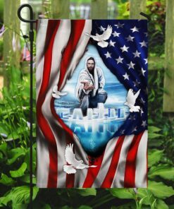 faith god jesus flag 7328