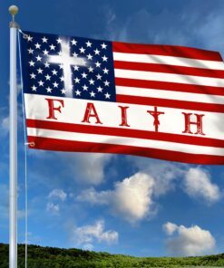 faith in god jesus grommet flag qnn43gfv2 1460
