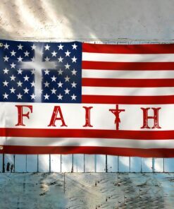 faith in god jesus grommet flag qnn43gfv2 5922