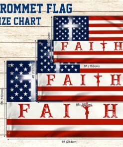 faith in god jesus grommet flag qnn43gfv2 8635