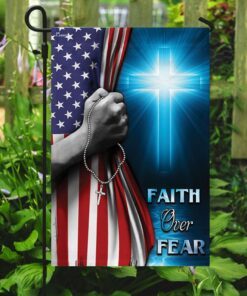 faith over fear flag 1445