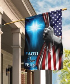 Faith Over Fear Flag