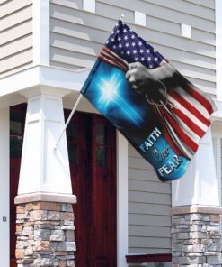 faith over fear flag 4115
