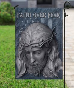 faith over fear jesus american u.s. flag 3117