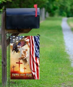 faith over fear jesus cross flag mlh1748f 6704