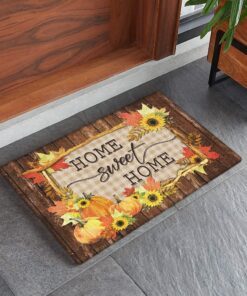 fall doormat happy fall doormat home sweet home lnt562dm 8380