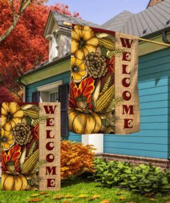 fall flag happy fall flag happy harvest lnt532f 4456