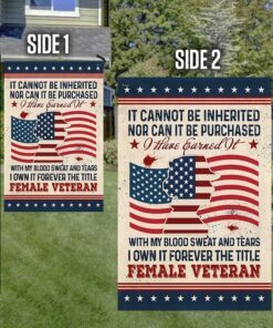 female veteran flag forever the title female veteran mlh1908f 4901