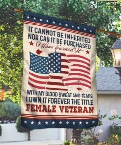 female veteran flag forever the title female veteran mlh1908f 6627
