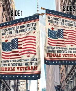 female veteran flag forever the title female veteran mlh1908f 7421