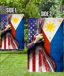 filipino american flag 7333