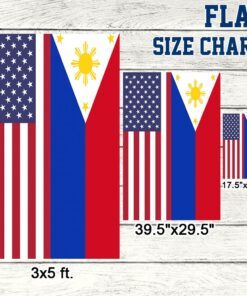 filipino american philippine usa flag tqn251f 6432