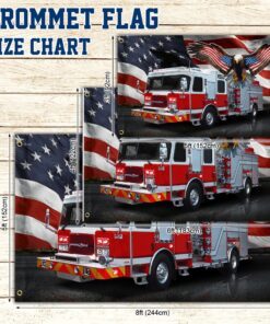 fire engine, firefighter american flag thn3712gfv5 6114