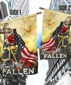 firefighter. honor the fallen flag 3182
