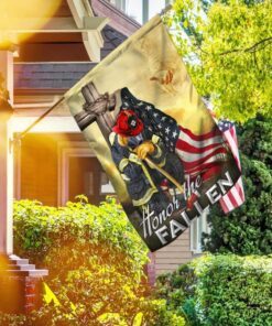 firefighter. honor the fallen flag 5741