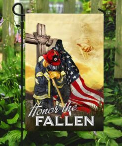 firefighter. honor the fallen flag 7596