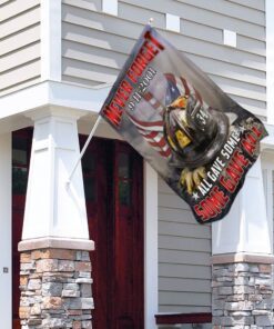 firefighter 343. never forget 9 11 2001 flag 3316