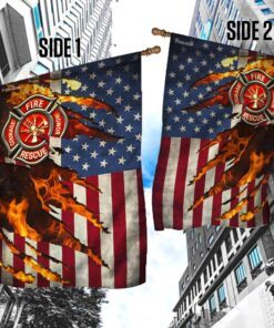 firefighter american flag 3940
