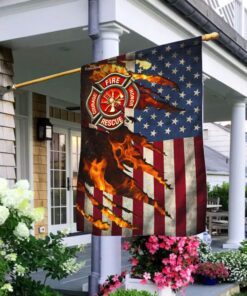 Firefighter American Flag
