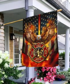 Firefighter American Flag