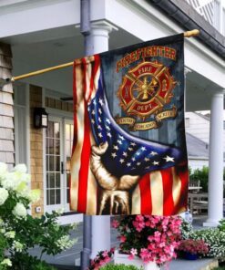firefighter american flag 6946