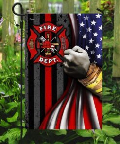 firefighter american flag 7384