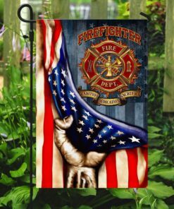 firefighter american flag 7447