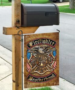 firefighter brotherhood flag 1157
