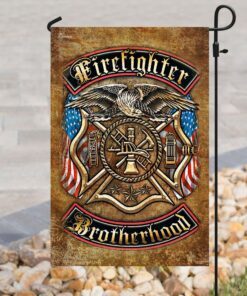 firefighter brotherhood flag 4917