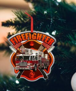 Firefighter Custom-Shaped Ornament ANT282O