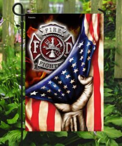 firefighter flag 7982