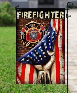 firefighter flag 8539