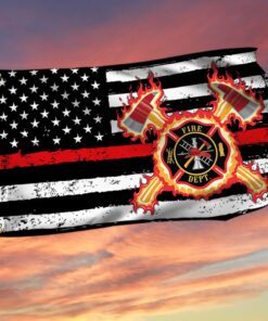 Firefighter Flag  Proud Firefighter Grommet Flag TRH1959GF