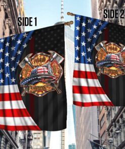 Firefighter Flag Honor Rescue Courage ANT239F