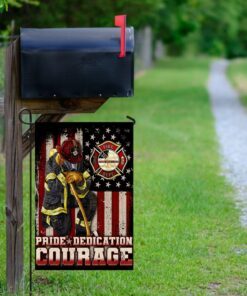 firefighter flag pride dedication courage lha1807f 2510