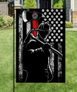 firefighter flag the thin red line lnt373f 4834