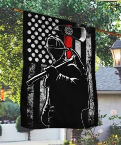 firefighter flag the thin red line lnt373f 6010