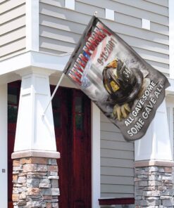 firefighter flagwix™. 343 firefighter never forget 911 flag 8257