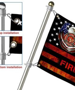 firefighter grommet flag american eagle dbd3246gf 8341