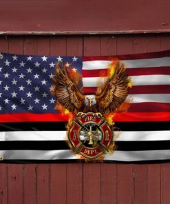 firefighter grommet flag qnk683gf 2259