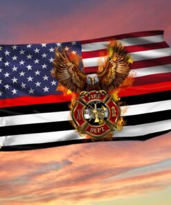 Firefighter Grommet Flag QNK683GF