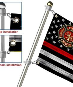 firefighter grommet flag qnv16gf 2170