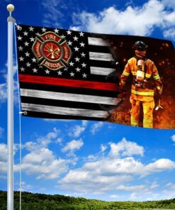 firefighter grommet flag qnv16gf 2938