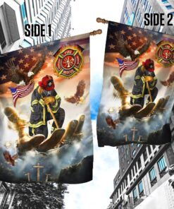 firefighter jesus eagle flag mlh1676f 7664