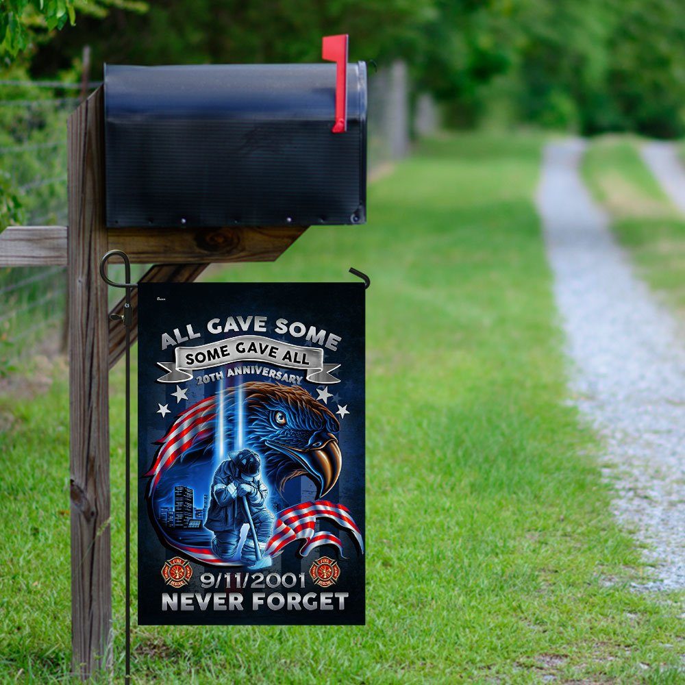Firefighter Never We Forget 20th Anniversary 9/11 Flag DDH2731F - Image 10