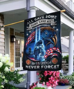 Firefighter Never We Forget 20th Anniversary 9/11 Flag DDH2731F