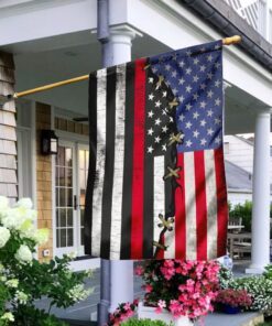 firefighter red line american flag 1823