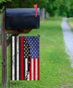 firefighter red line american flag 3038